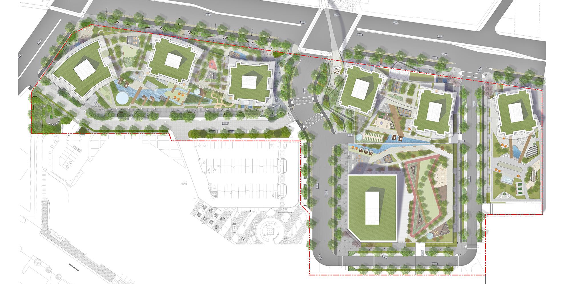 Metrotown Sears Siteplan. Algonquin College Student Common Stormwater Management Concept. For full text, download project PDF below